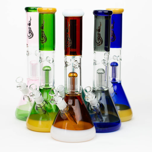 14.5" Genie-Tree arms two tone glass water bong [ST11]_0