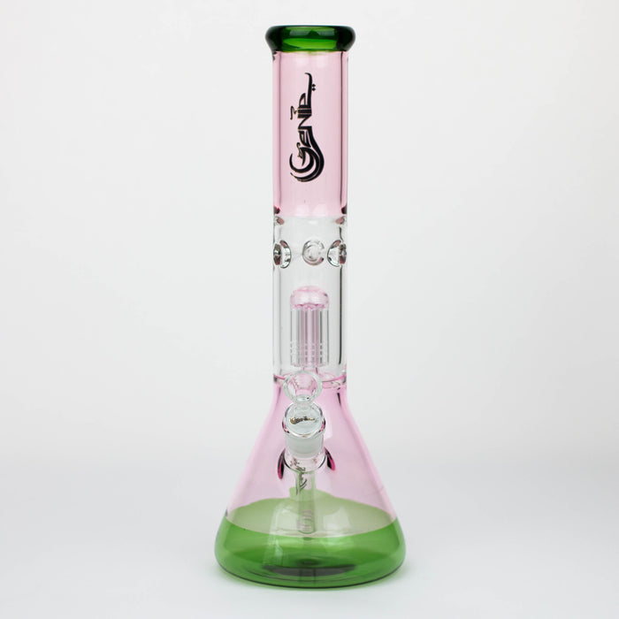 14.5" Genie-Tree arms two tone glass water bong [ST11]_3