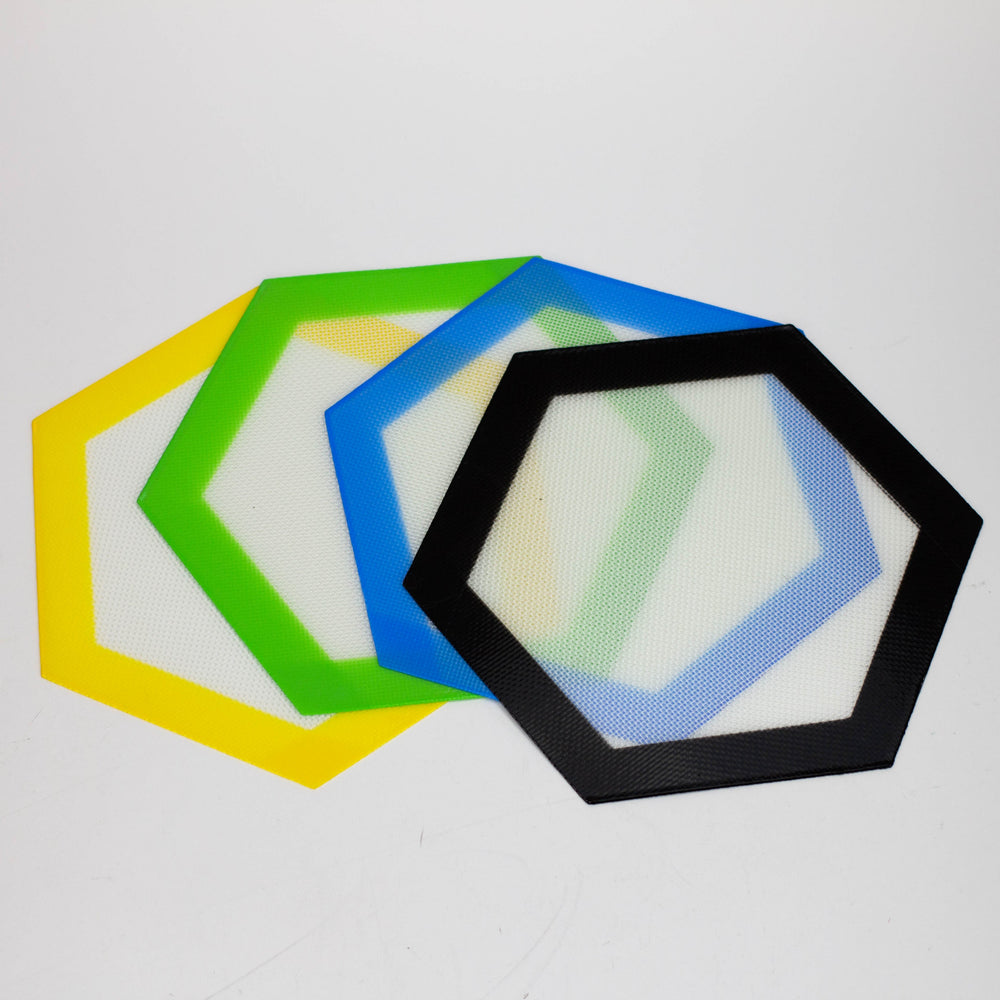 Non-Stick Silicone Dab Mats -Hexagon_0