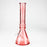 12" Blueberry colored soft glass water bong_5