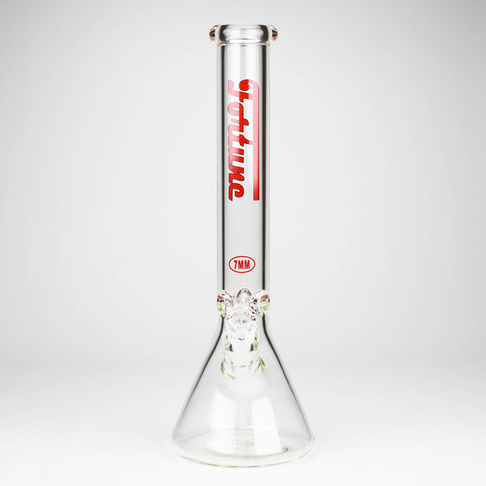 Fortune | 16" 7mm Beaker Glass Bong [165007]_12