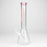 Fortune | 12“ 4mm Color Accented Beaker Bong [123804]_6