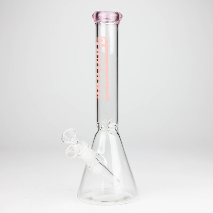 Fortune | 12“ 4mm Color Accented Beaker Bong [123804]_6