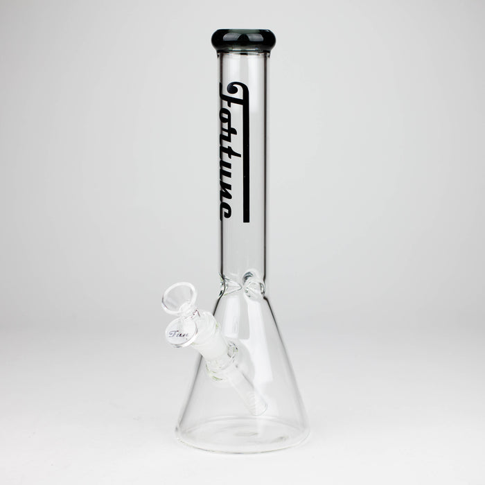 Fortune | 12“ 4mm Color Accented Beaker Bong [123804]_9