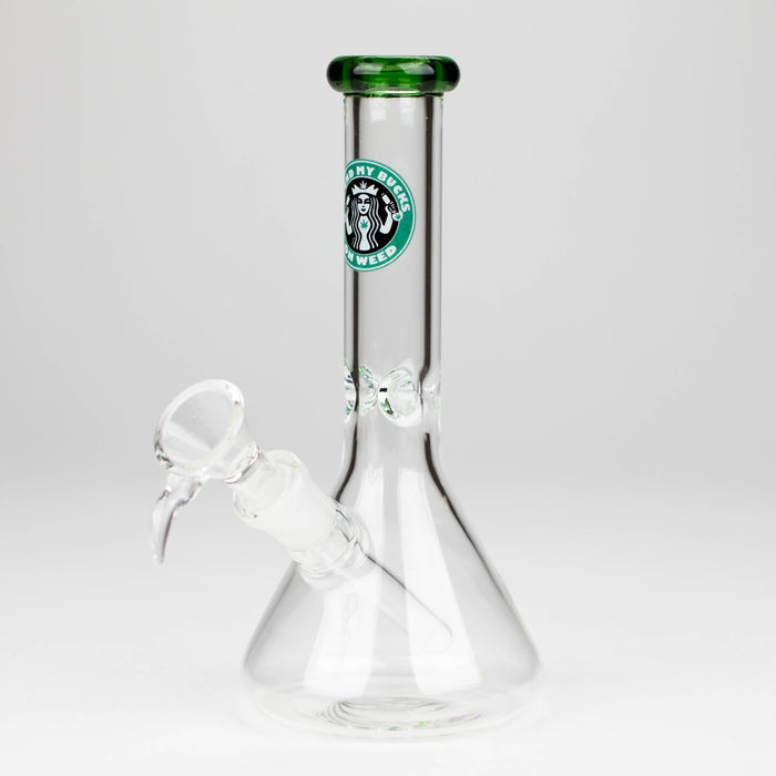 7" Zoom Glass Bong with Bowl [AK050]_2