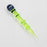 Shine glassworks hand made coloured Dabber with Dichro End Made In Canada_1