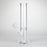 12" Clear Straight Tube Bong_0