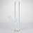 12" Clear Straight Tube Bong_1