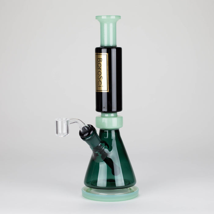 BoroSci | 10" Retro Mini Beaker with Banger Glass Rig_0