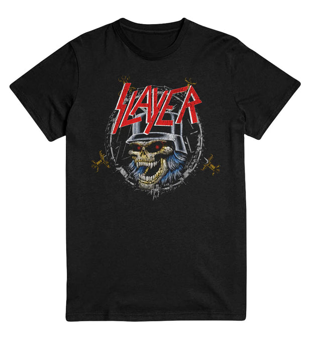 Slayer | "HELMET " Men's T-Shirt-Black- Officially Licensed_3