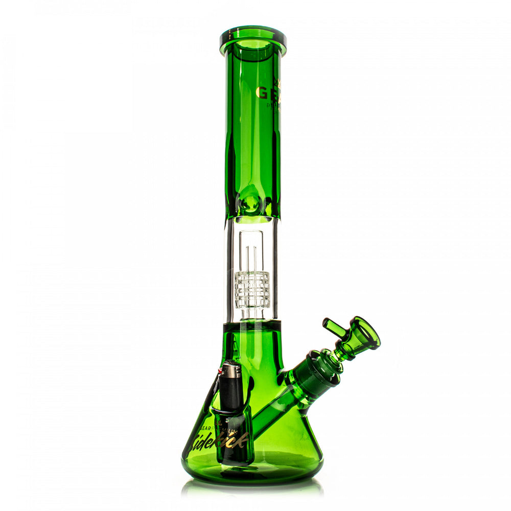 GEAR PREMIUM SIDEKICK DUAL CHAMBER BEAKER BASE BONG - 15.5"