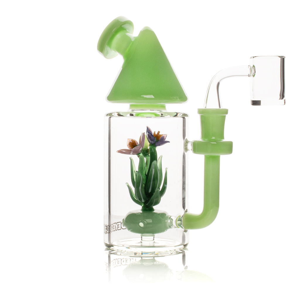 RED EYE GLASS TERRARIUM DAB RIG - 7"