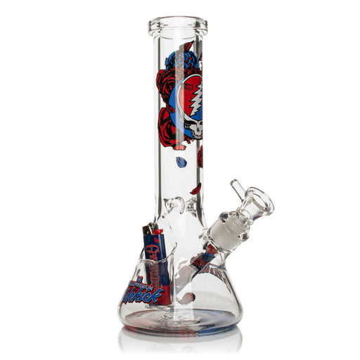 GEAR PREMIUM GRATEFUL DEAD STEAL YOUR FACE SIDEKICK BONG (LTD EDITION OF 420) - 12"