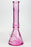 12" Blueberry colored soft glass water bong_7