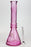 12" Blueberry colored soft glass water bong_4