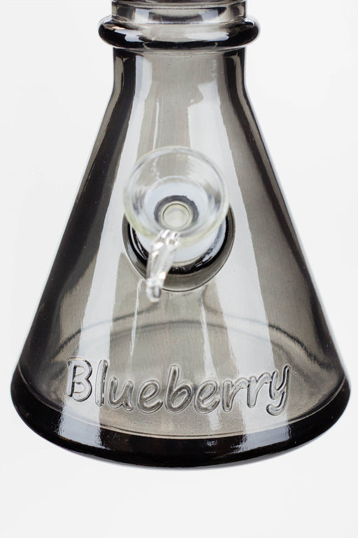 10" Blueberry colored soft glass water bong_1