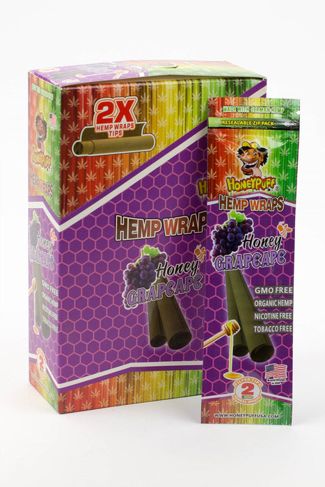 HONEY PUFF | Fruit Flavored Hemp Wraps Box of 12_2