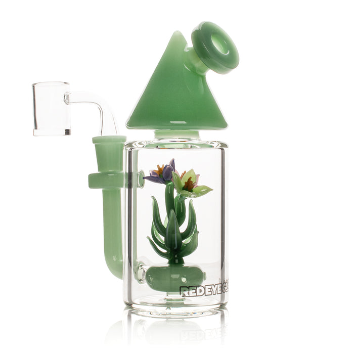 RED EYE GLASS TERRARIUM DAB RIG - 7"