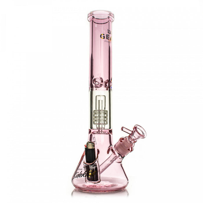 GEAR PREMIUM SIDEKICK DUAL CHAMBER BEAKER BASE BONG - 15.5"