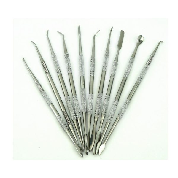 10 Pcs 440 Stainless Steel Dabber Tool Set [WY-008]_2