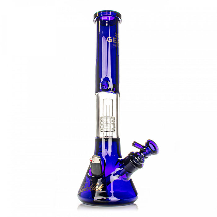 GEAR PREMIUM SIDEKICK DUAL CHAMBER BEAKER BASE BONG - 15.5"