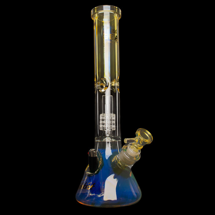 GEAR PREMIUM SIDEKICK DUAL CHAMBER BEAKER BASE BONG - 15.5"