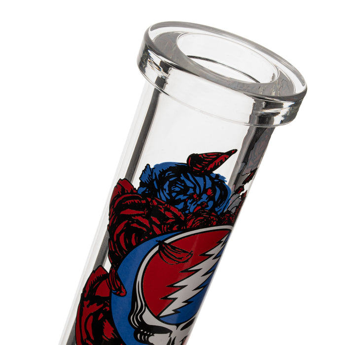 GEAR PREMIUM GRATEFUL DEAD STEAL YOUR FACE SIDEKICK BONG (LTD EDITION OF 420) - 12"