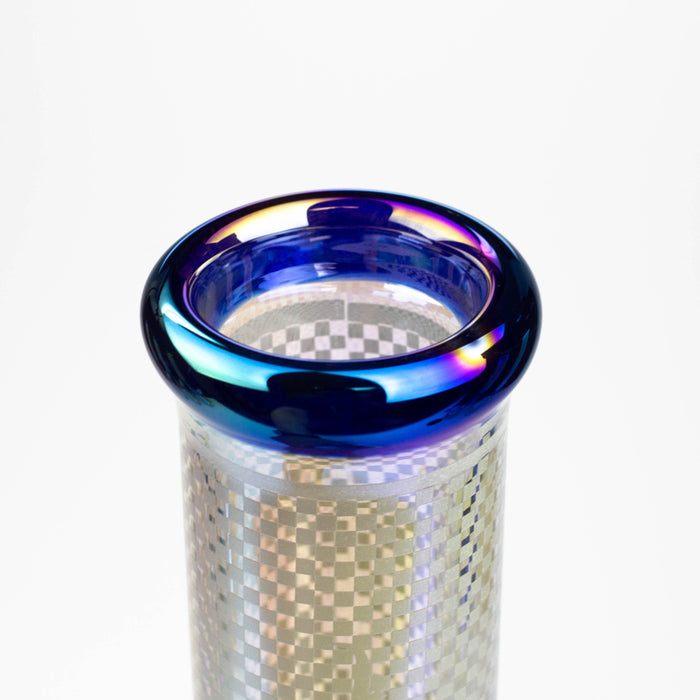13" Genie electroplated glass beaker bong ( F11 )_4