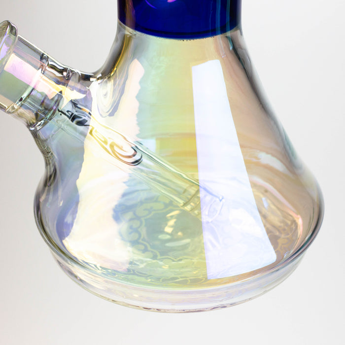 13" Genie electroplated glass beaker bong ( F11 )_7