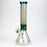 13" Genie electroplated glass beaker bong ( F11 )_9