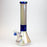 13" Genie electroplated glass beaker bong ( F11 )_11