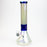 13" Genie electroplated glass beaker bong ( F11 )_13