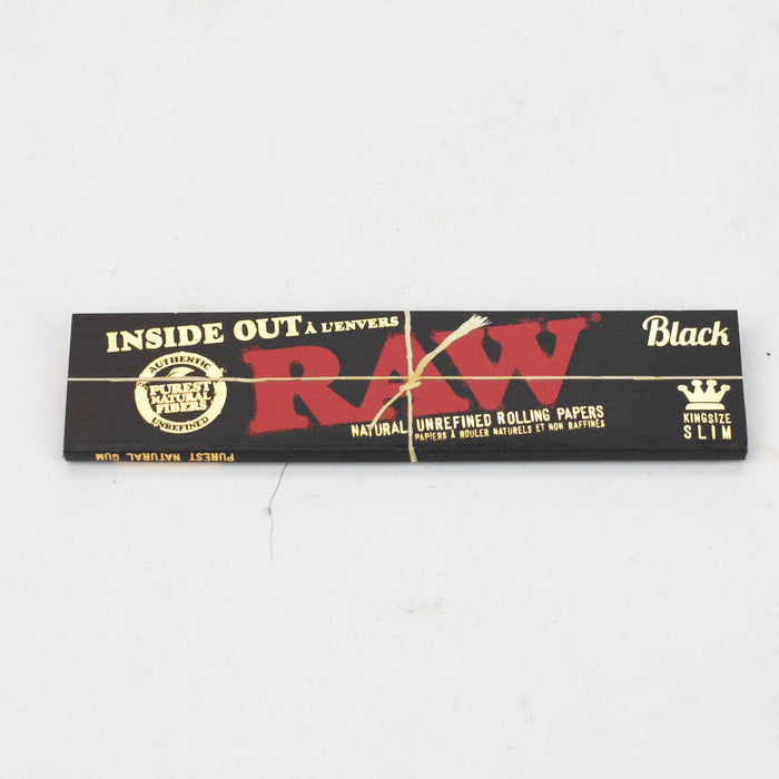 RAW Black Inside Out King slim Rolling Paper_2