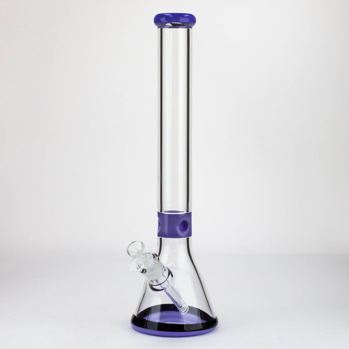 18" Classic 7 mm glass Beaker bong [G23172]_6