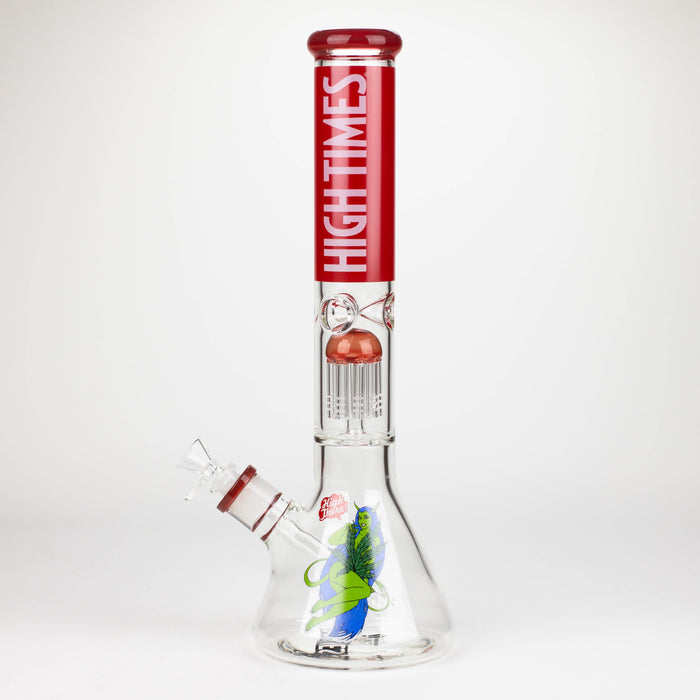 Infyniti | High Times 16" 7 mm classic beaker water bong with tree arm percolator [HIT10200GP]_4