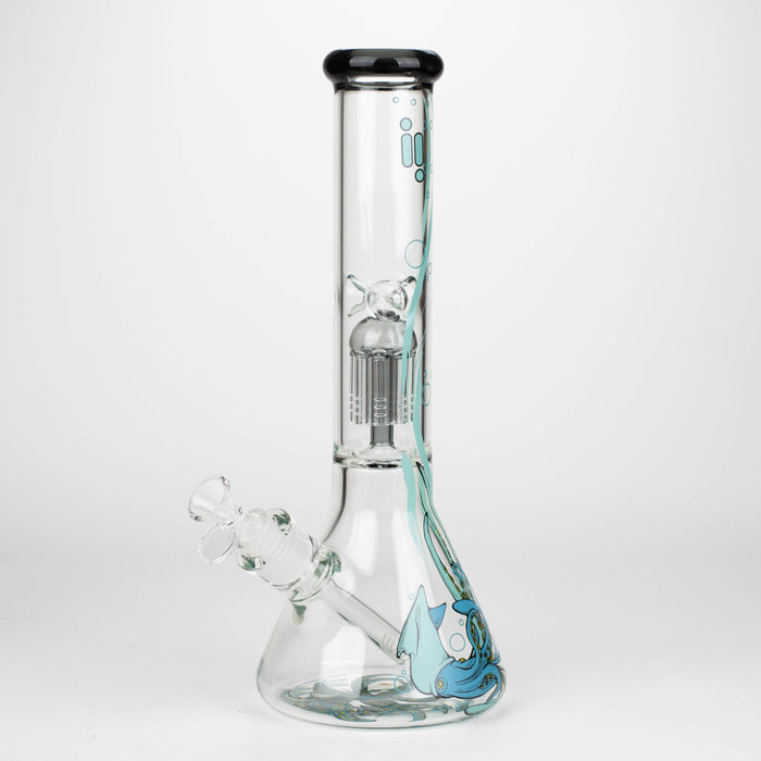 Infyniti | Untamed 14" 7 mm classic beaker water bong - Octopus [GP2014]_8