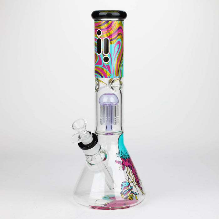 Infyniti | Untamed 14" 7 mm classic beaker water bong - Jellyfish [GP2016]_0