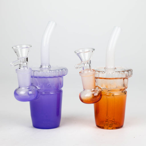 5.5" Cup water bong with Straw [XY-13x]_0