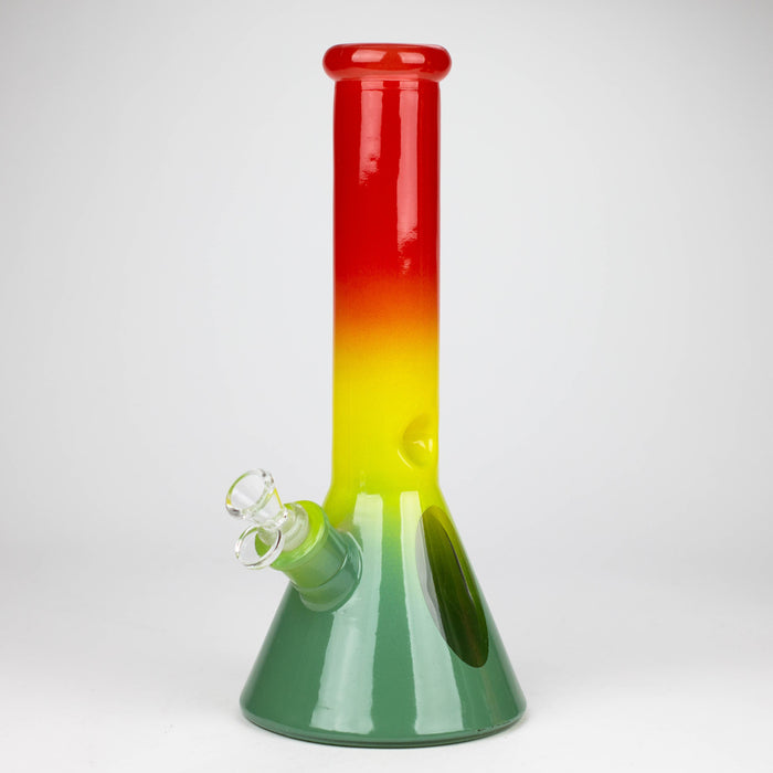 12.5" Soft glass 7mm beaker water bong [M12005]_4