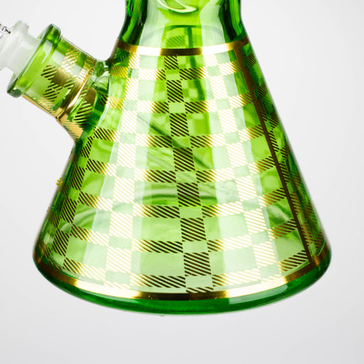 12.5" Soft glass 7mm beaker water bong [M12009A]_1