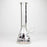 Steam Engine™ | 14 Inch 7mm glass bong with stickers by golden crown_11