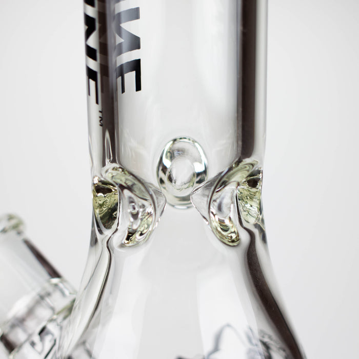 Steam Engine™ | 14 Inch 7mm glass bong with stickers by golden crown_13