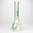 Steam Engine™ | 14 Inch 7mm glass bong with stickers by golden crown_4