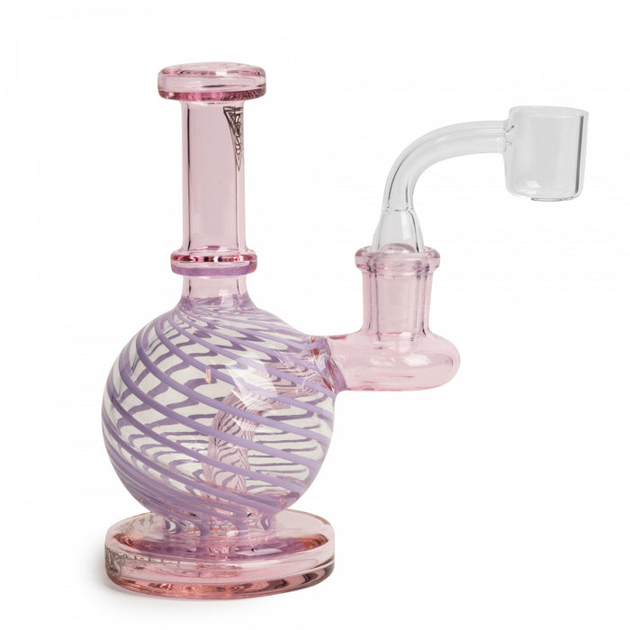 RED EYE GLASS ORB CONCENTRATE RIG - 6"