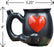 embossed red heart mug - white inside_1