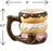 Donut mug - pipe - novelty mug_1