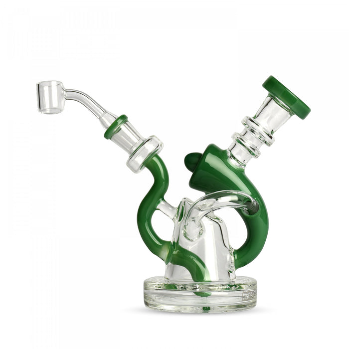 RED EYE GLASS EQUALIZER CONCENTRATE RIG - 6.75"