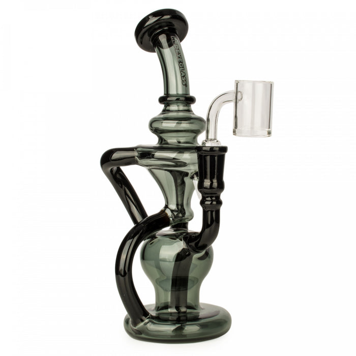RED EYE GLASS PERSEUS DUAL UPTAKE CONCENTRATE RECYCLER - 9.5"