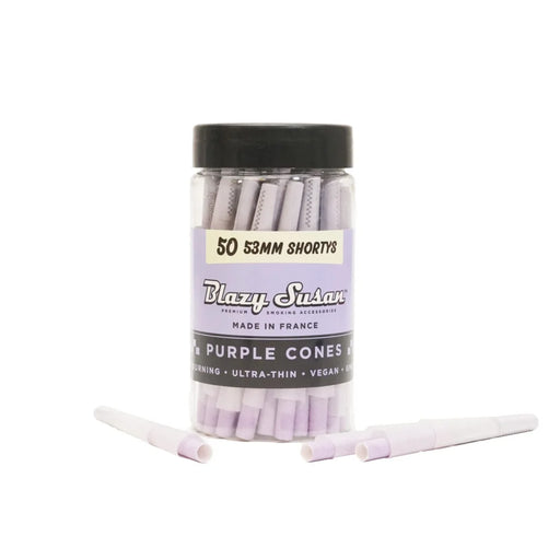 Blazy Susan | Purple shorty Cones Pack of 50_1
